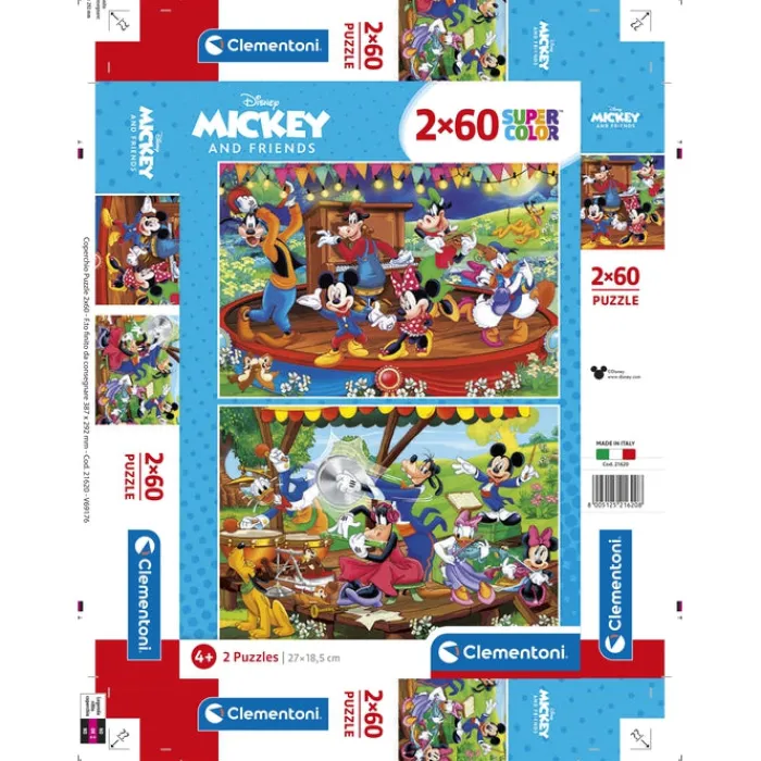 Mickey and Friends - 2x60 pezzi^Clementoni Sale