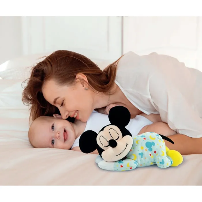 Mickey Relaxing Plush - Lights, colours and melodies^Clementoni New