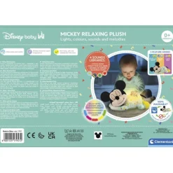 Mickey Relaxing Plush - Lights, colours and melodies^Clementoni New