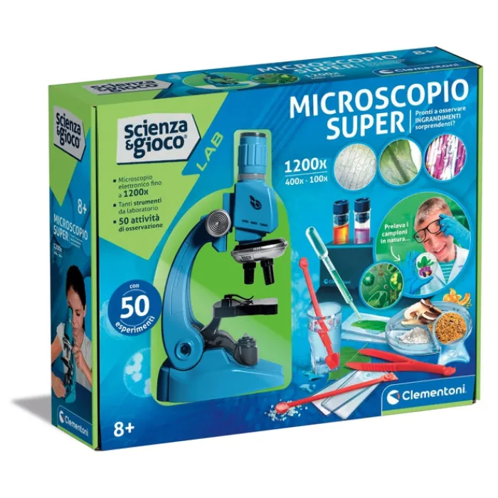 Microscopio Super^Clementoni Hot