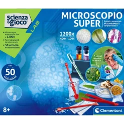 Microscopio Super^Clementoni Hot