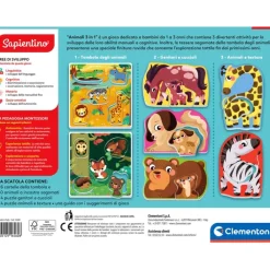 Montessori - Animali 3in1^Clementoni Outlet