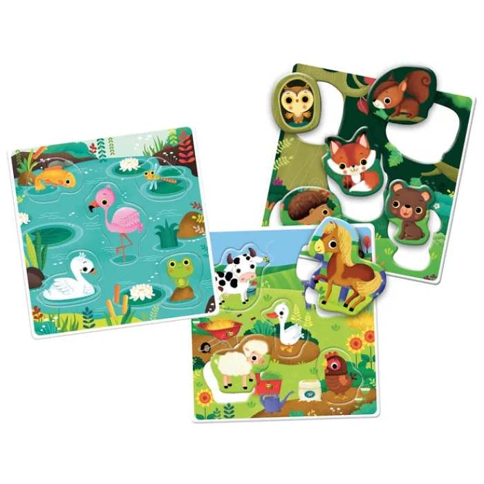 Montessori - Animali 3in1^Clementoni Outlet