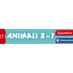 Montessori - Animali 3in1^Clementoni Outlet