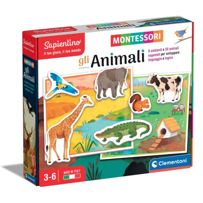 Montessori - Gli animali^Clementoni Best