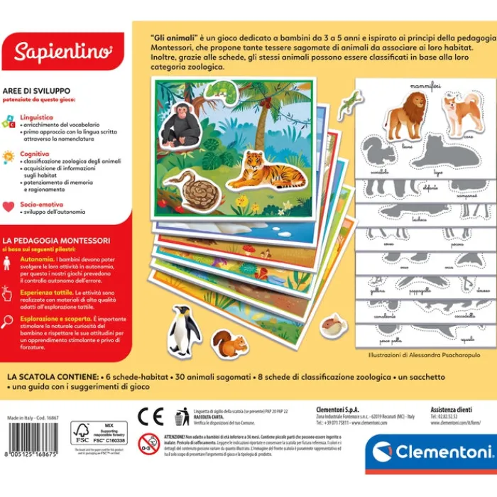 Montessori - Gli Animali^Clementoni