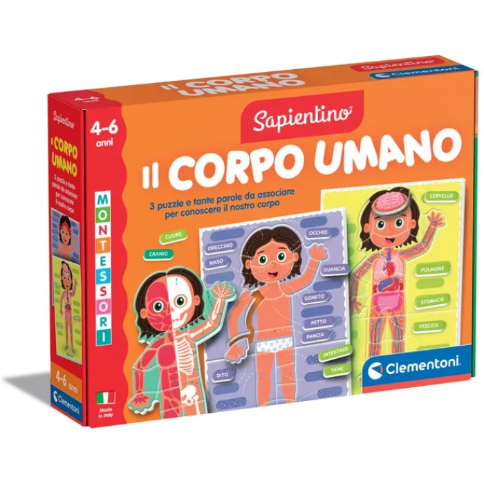 Montessori - Il Corpo Umano^Clementoni Clearance