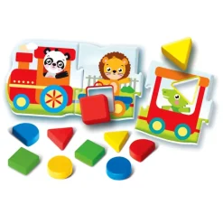 Montessori - Il trenino delle forme^Clementoni Discount
