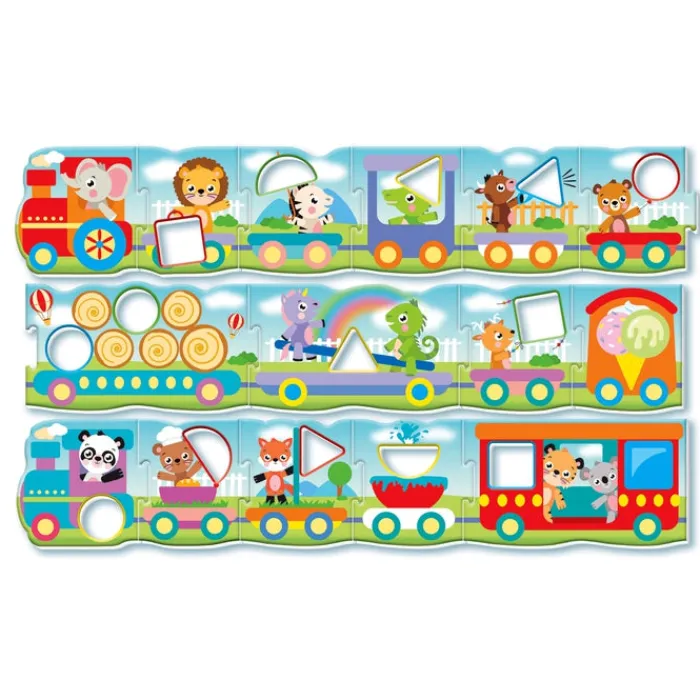 Montessori - Il trenino delle forme^Clementoni Discount