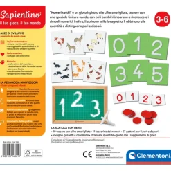 Montessori - Numeri tattili^Clementoni Outlet