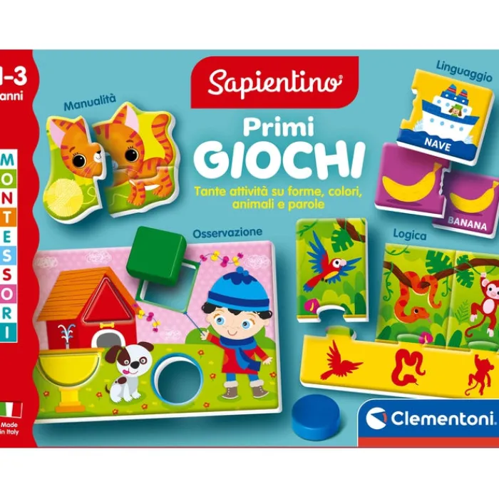 Montessori - Primi Giochi^Clementoni Online