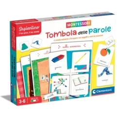 Montessori - Tombola delle parole^Clementoni Discount