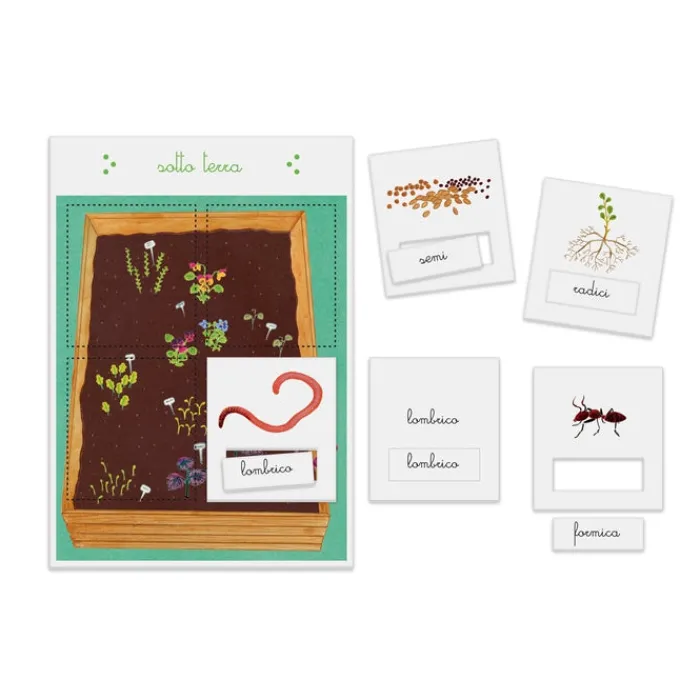 Montessori - Tombola delle parole^Clementoni Discount