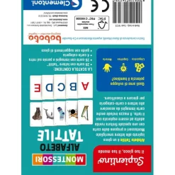 Montessori carte - Alfabeto tattile^Clementoni Clearance
