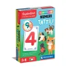 Montessori carte - Numeri tattili^Clementoni Discount