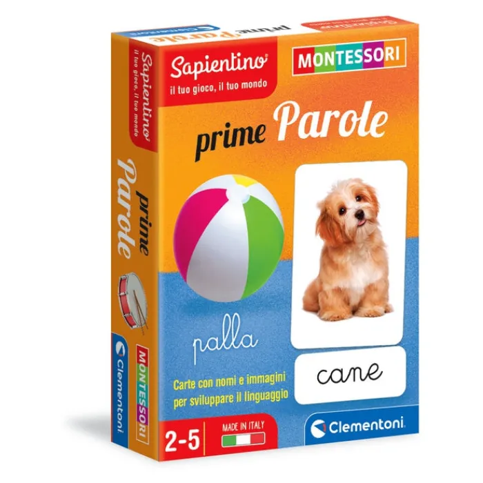 Montessori carte - Prime parole^Clementoni New