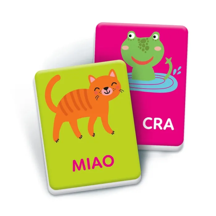 Montessori Flashcards - Che verso fa?^Clementoni New