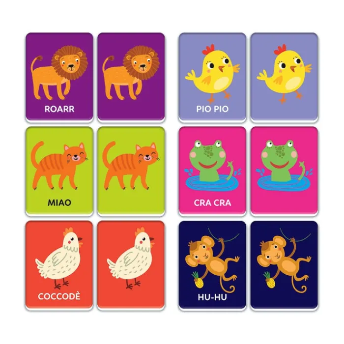 Montessori Flashcards - Che verso fa?^Clementoni New