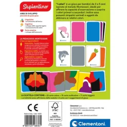 Montessori Flashcards - I Colori^Clementoni New
