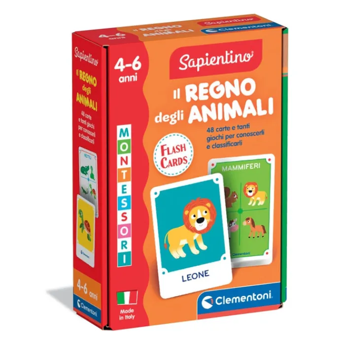 Montessori Flashcards - Il Regno degli Animali^Clementoni Clearance