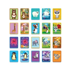 Montessori Flashcards - Le case dei Cuccioli^Clementoni Sale