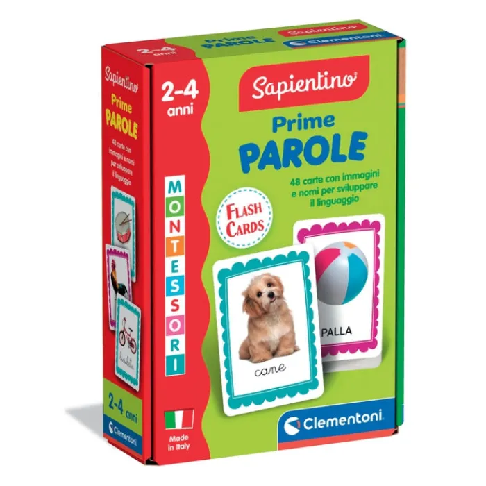 Montessori Flashcards - Prime Parole^Clementoni Best