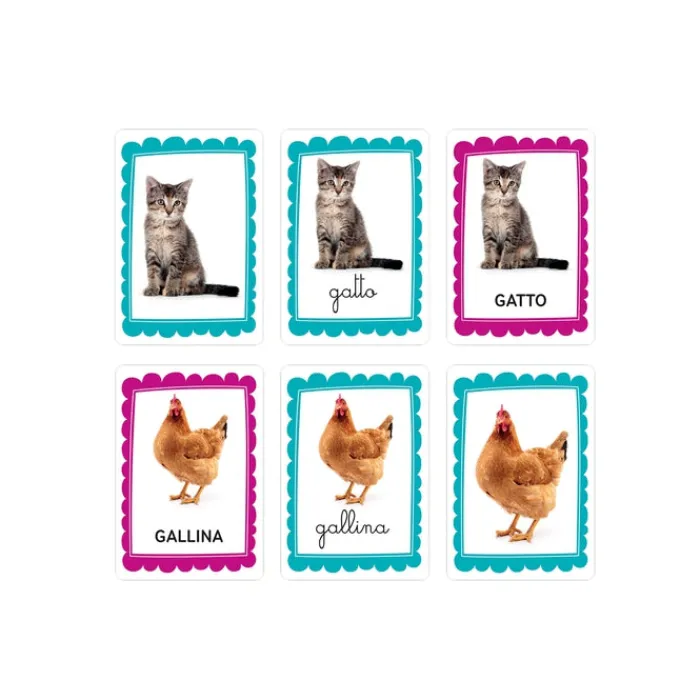 Montessori Flashcards - Prime Parole^Clementoni Best