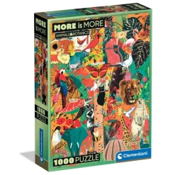 More Is More - Animal&Botanics - 1000 pezzi^Clementoni Hot