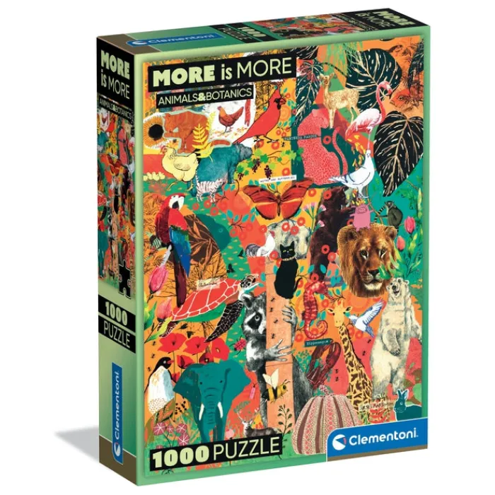 More Is More - Animal&Botanics - 1000 pezzi^Clementoni Hot