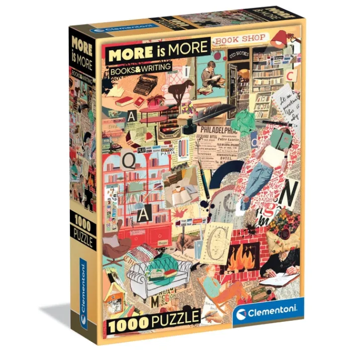 More Is More - Books&Writing - 1000 pezzi^Clementoni