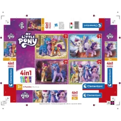 My Little Pony - 1x12 + 1x16 + 1x20 + 1x24 pezzi^Clementoni Online