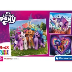 My Little Pony - 3x48 pezzi^Clementoni Best