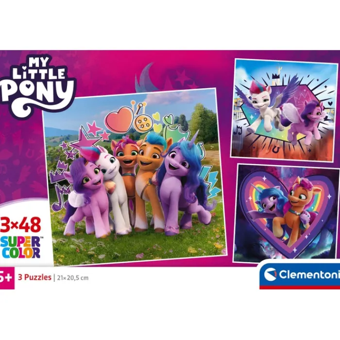 My Little Pony - 3x48 pezzi^Clementoni Best