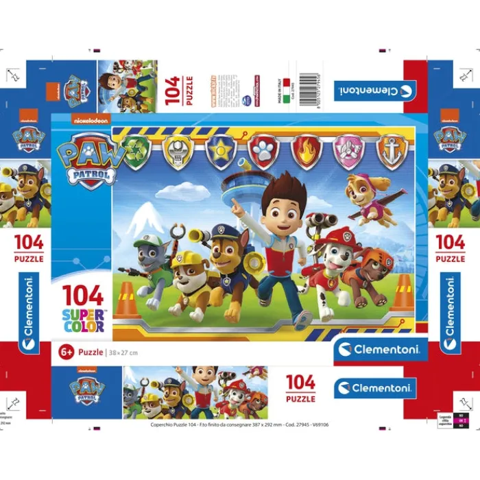 Paw Patrol - 104 pezzi^Clementoni