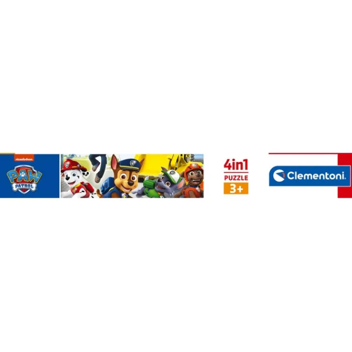 Paw Patrol - 1x12 + 1x16 + 1x20 + 1x24 pezzi^Clementoni Sale