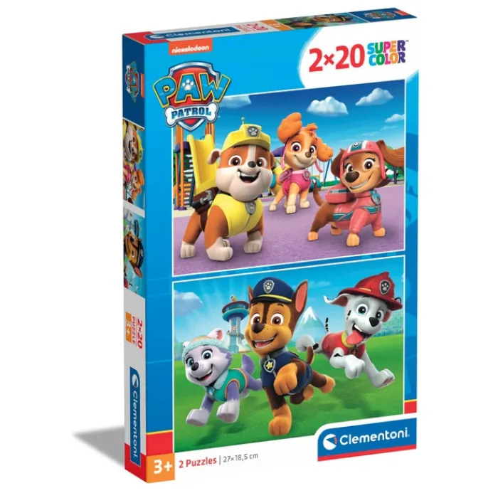 Paw Patrol - 2x20 pezzi^Clementoni Discount