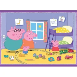Peppa Pig - 1x12 + 1x16 + 1x20 + 1x24 pezzi^Clementoni Clearance