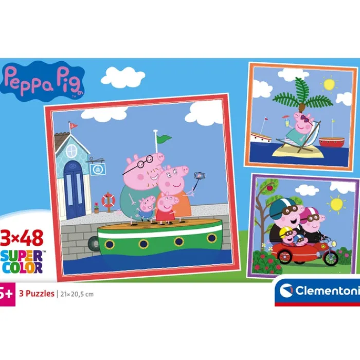 Peppa Pig - 3x48 pezzi^Clementoni Discount