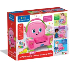 Poltroncina Canta Suona e Balla Pink^Clementoni New