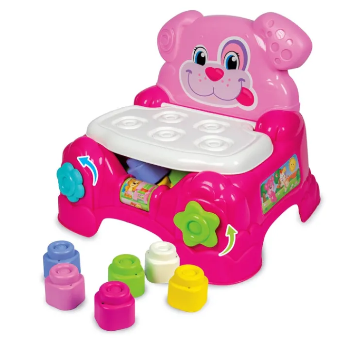Poltroncina Porta Mattoncini Pink^Clementoni Sale
