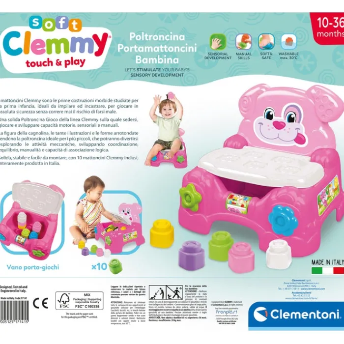 Poltroncina Porta Mattoncini Pink^Clementoni Sale