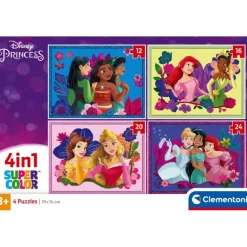 Princess - 1x12 + 1x16 + 1x20 + 1x24 pezzi^Clementoni Best