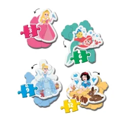 Princess - 1x3 + 1x6 + 1x9 + 1x12 pezzi^Clementoni Discount