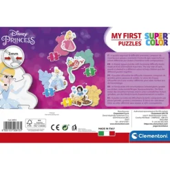 Princess - 1x3 + 1x6 + 1x9 + 1x12 pezzi^Clementoni Discount