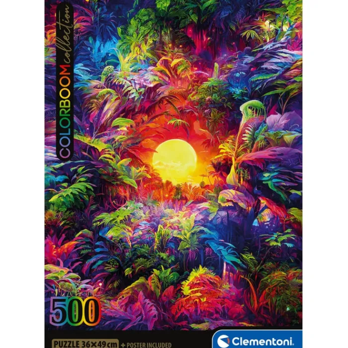 Psychedelic Jungle Sunrise - 500 pezzi^Clementoni New