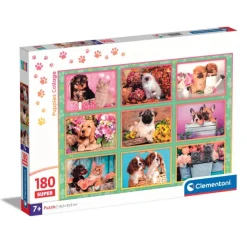 Puppies Collage - 180 pezzi^Clementoni Outlet