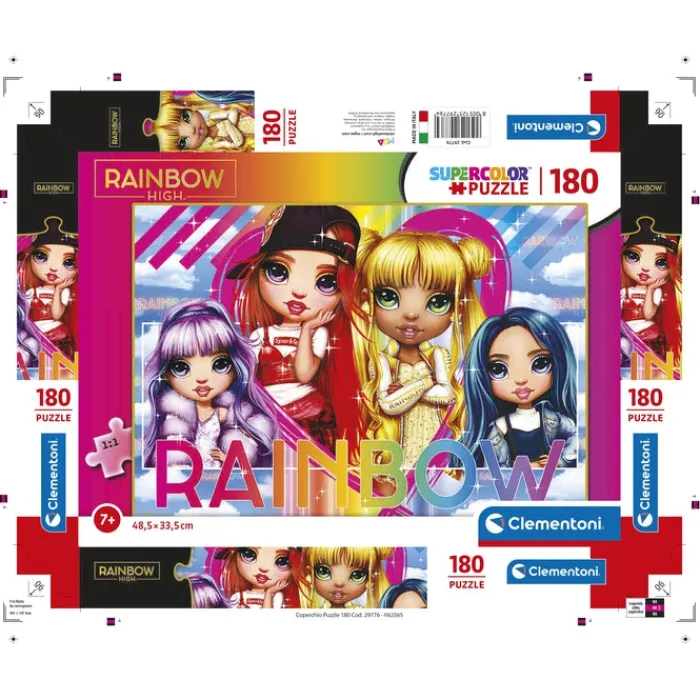 Rainbow High - 180 pezzi^Clementoni New