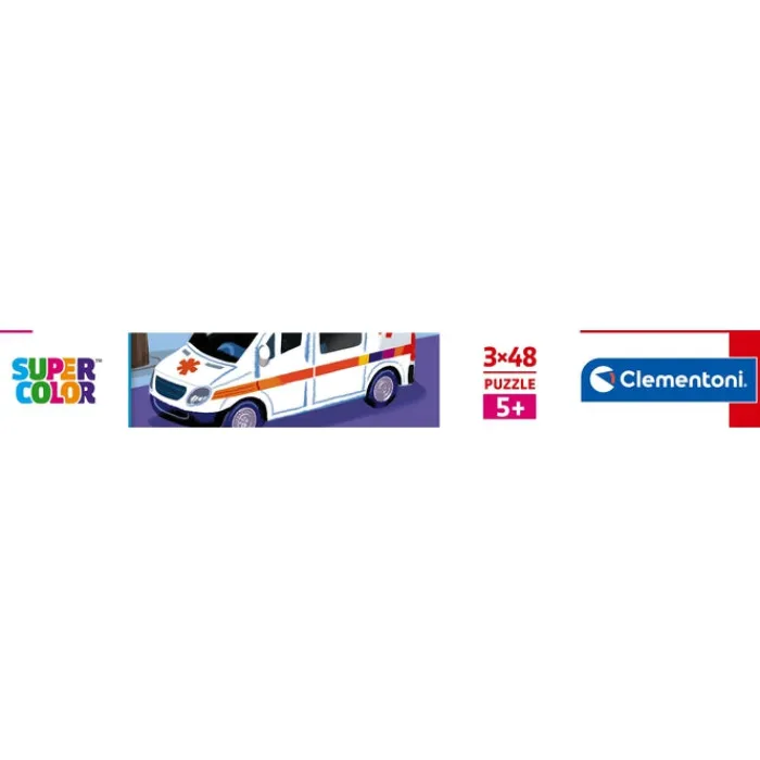 Rescue Vehicles - 3x48 pezzi^Clementoni Outlet