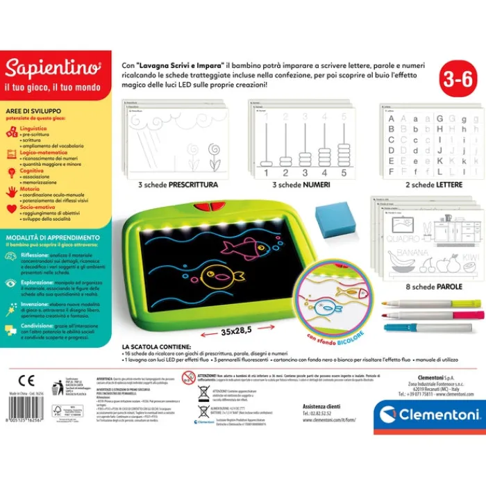 Sapientino - Lavagna Scrivi e Impara^Clementoni Online