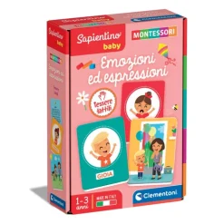 Sapientino Baby Montessori - Carte Emozioni ed Espressioni^Clementoni Sale